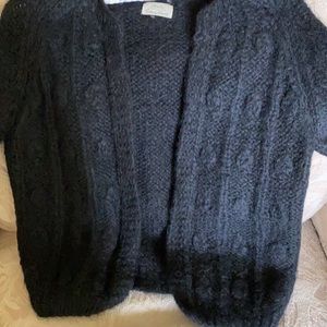 Vintage mohair cardigan sweater